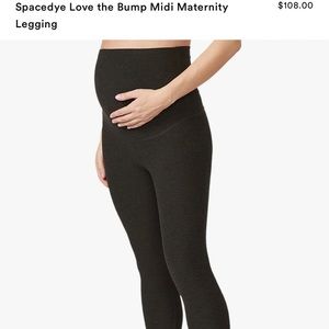 Beyond Yoga Spacedye Love the Bump Midi Maternity Legging